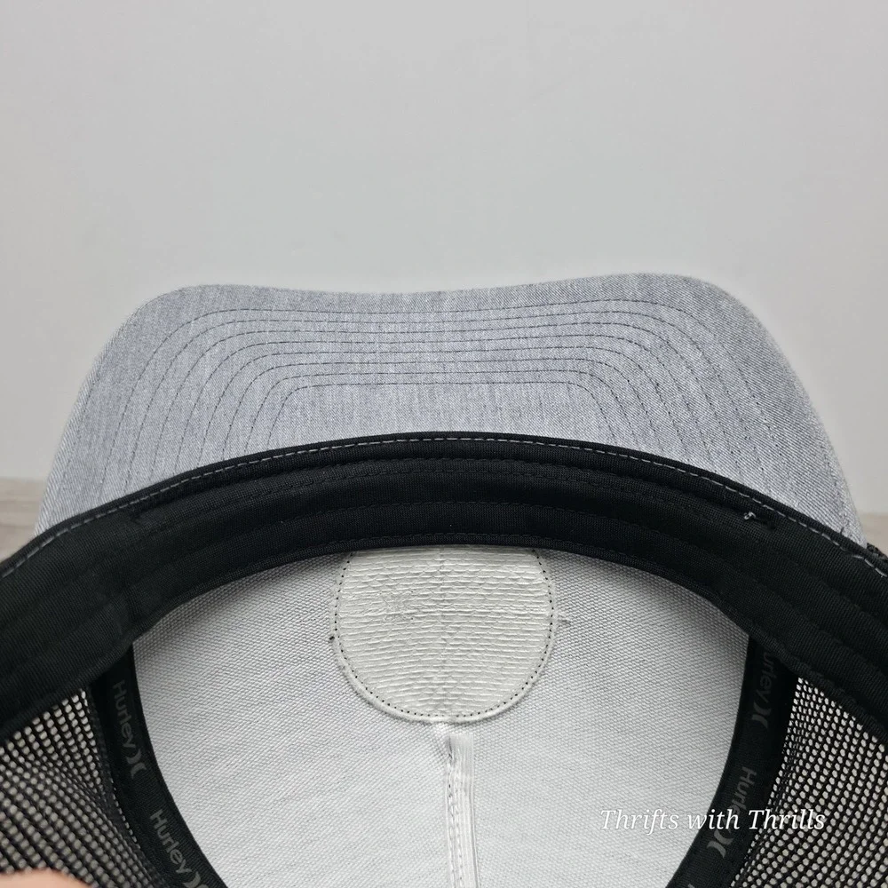 Hurley‎ Hat - Trucker Gray Hat - One Size